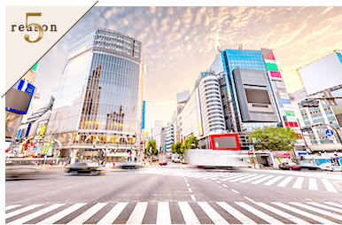 近くて通いやすい！東京・神奈川に多店舗展開